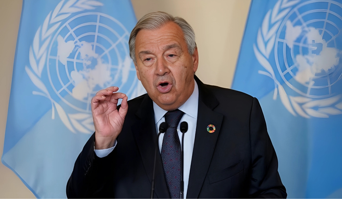World Spends Far More on War Than on Building Peace, UN Chief Warns